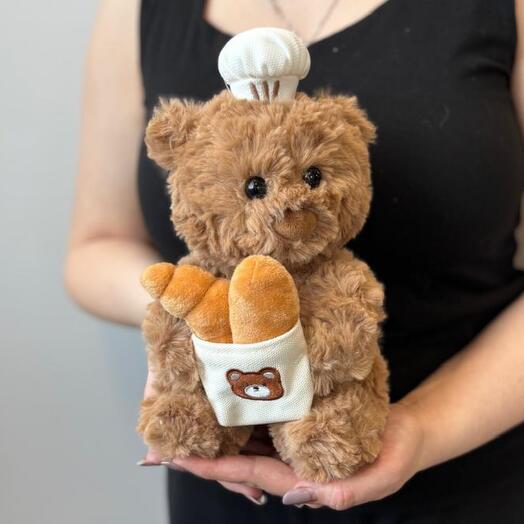 Мишка с булочками