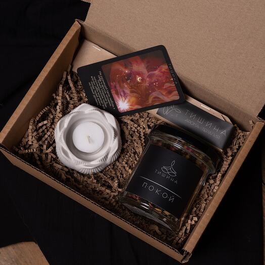 Набор подарочный "Коробка ТИШИНЫ"-ПОКОЙ