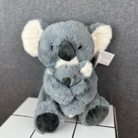Игрушка мягкая «Коала с малышом»