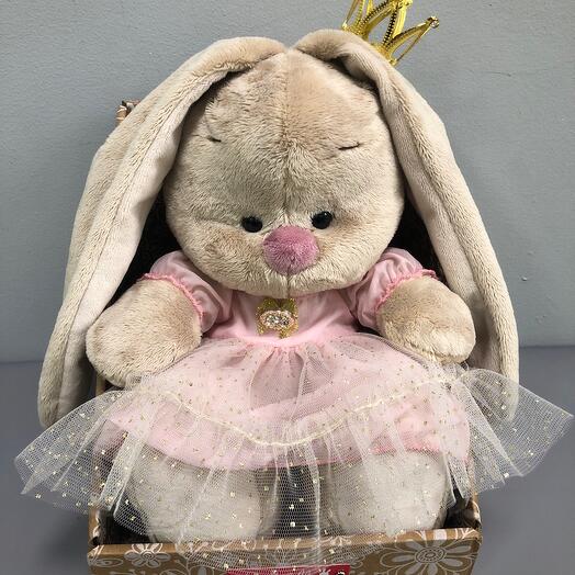 Soft toy of Bunny Mi Princess delicate petals