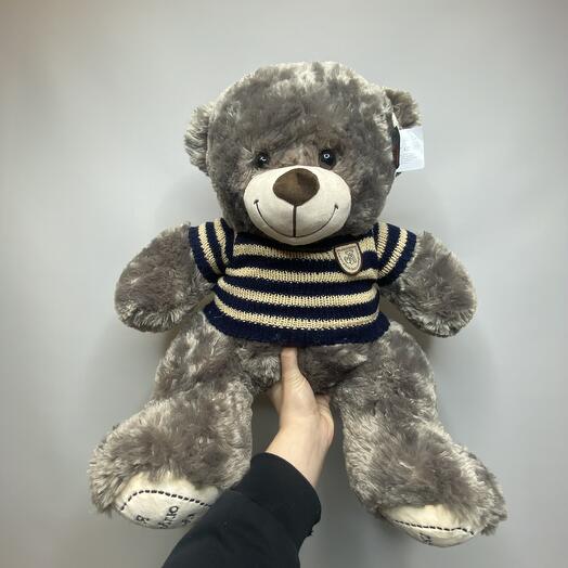 Soft toy "Tedi Bear in a sweater (I love you)"