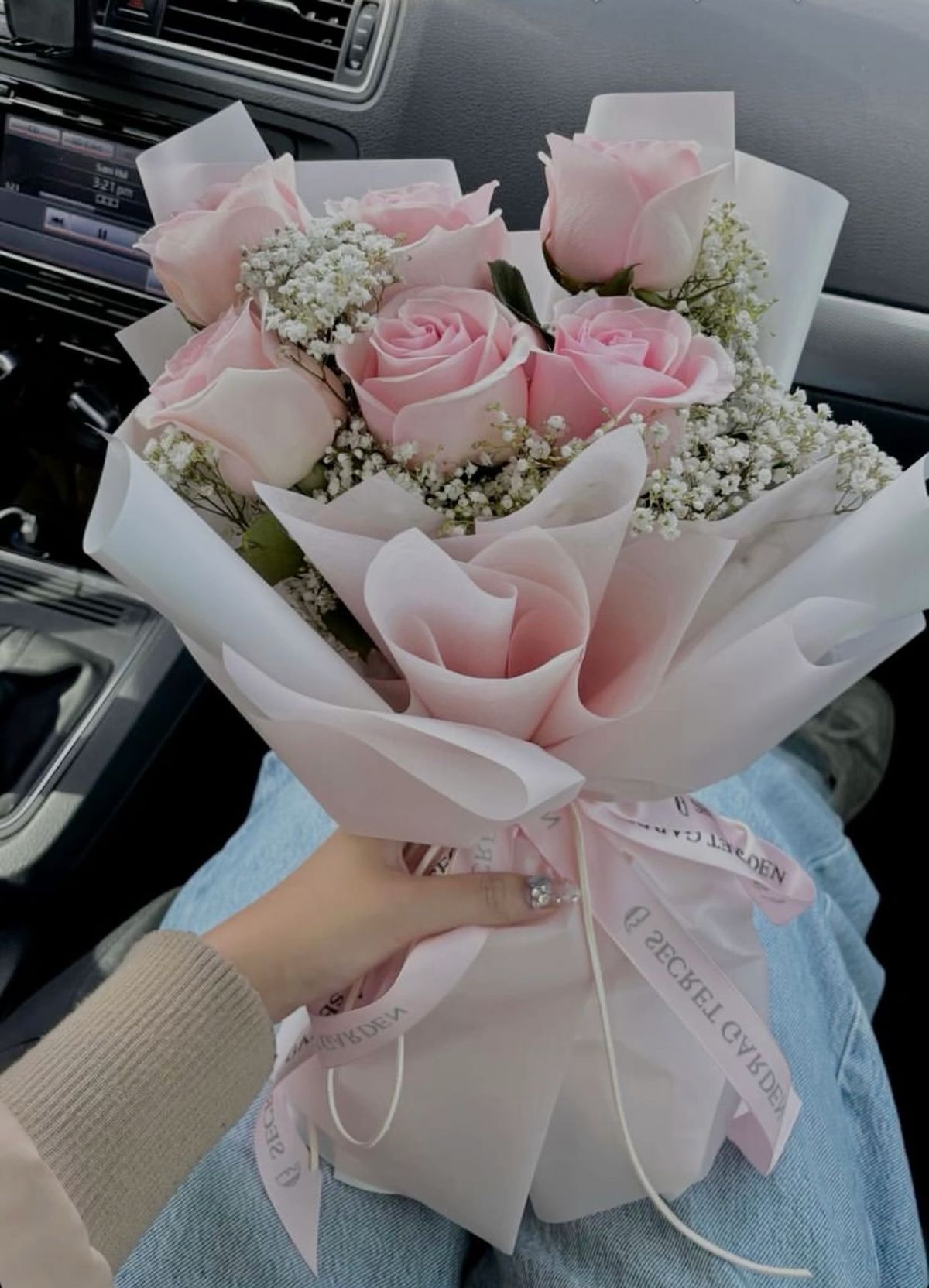 101 Pink Roses 50 cm Delicate 💫