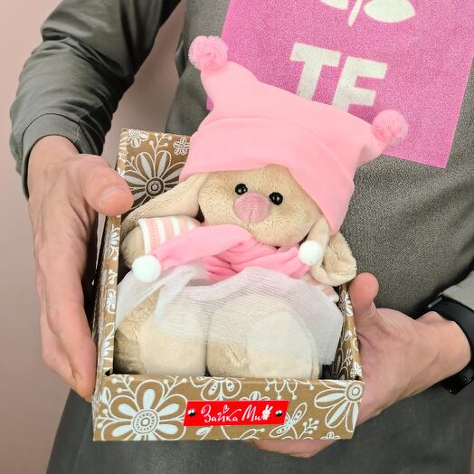 Bunny mi (baby) in a pale pink kit