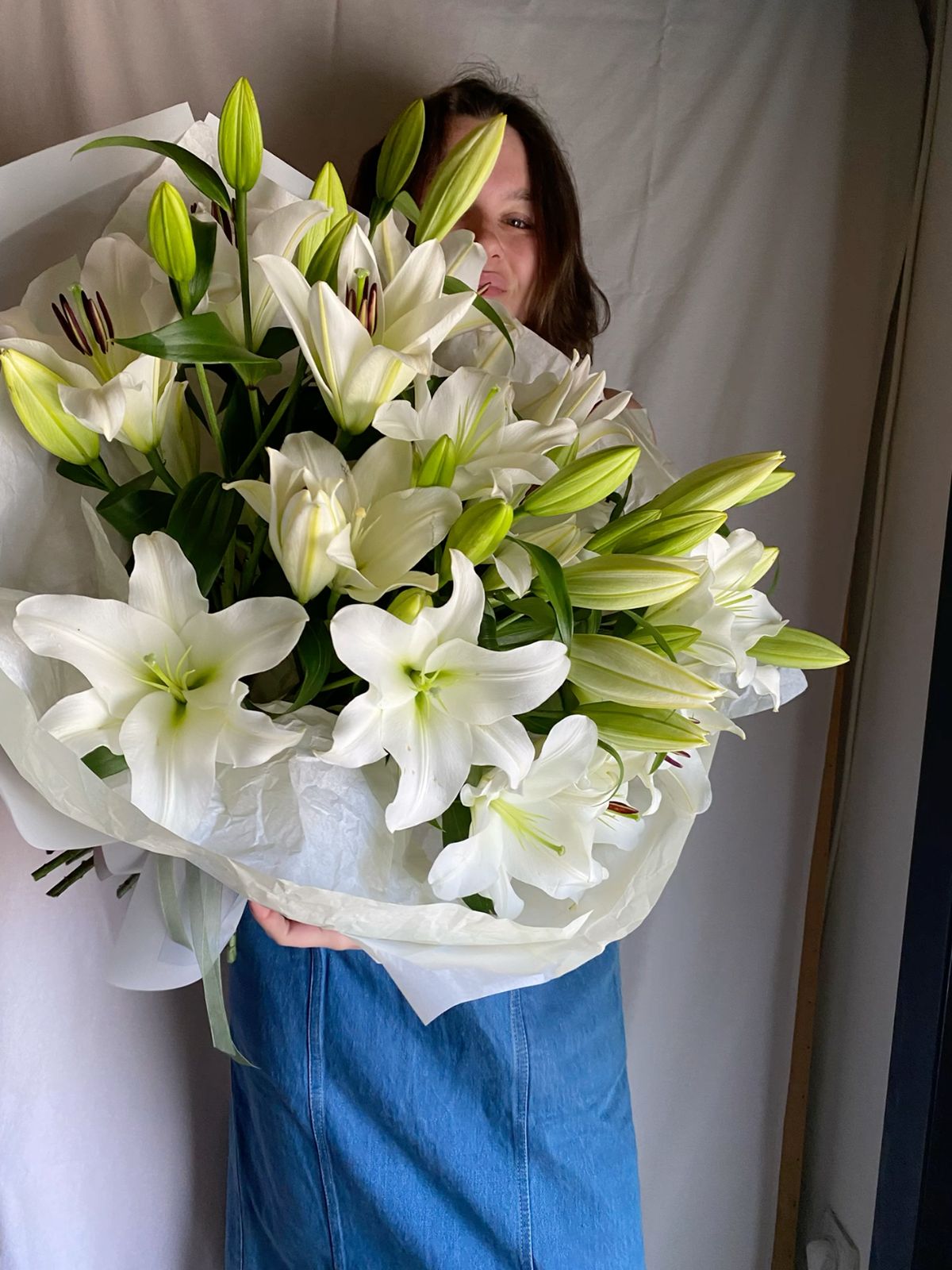 Элегантный моно букет 💮