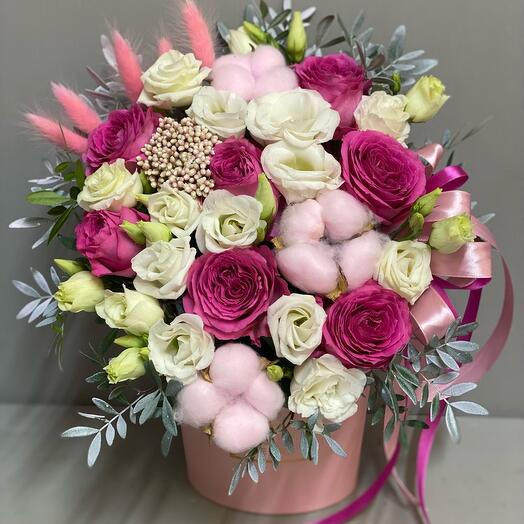 Цветы в коробке. КоролевнА