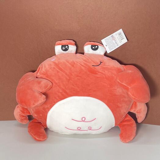 Краб Себастьян. Мягкая игрушка краб