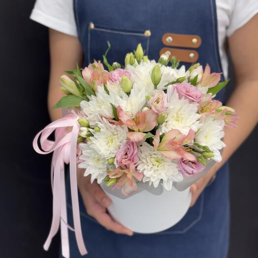 Букет в коробке Нежность