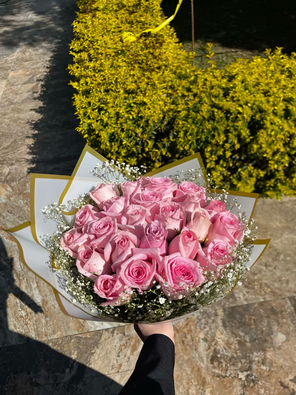 25 Pink Roses 50 cm Exclusive 🔥
