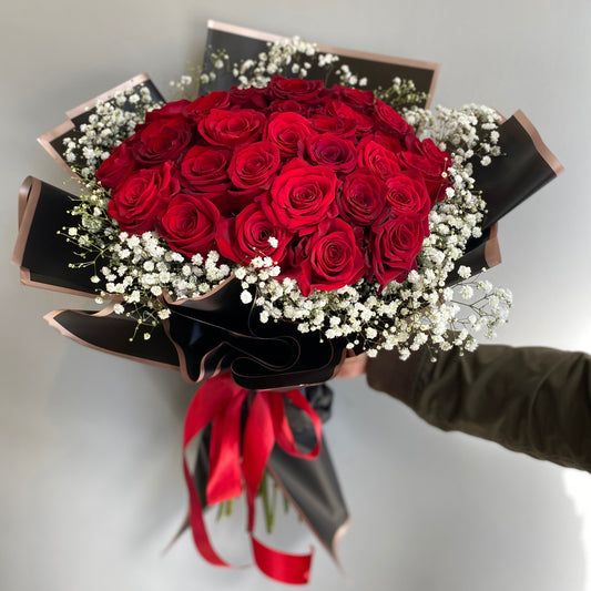 51 Red Roses Premium 🌹