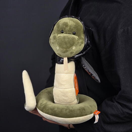 Игрушка символ года 2025 змея модница