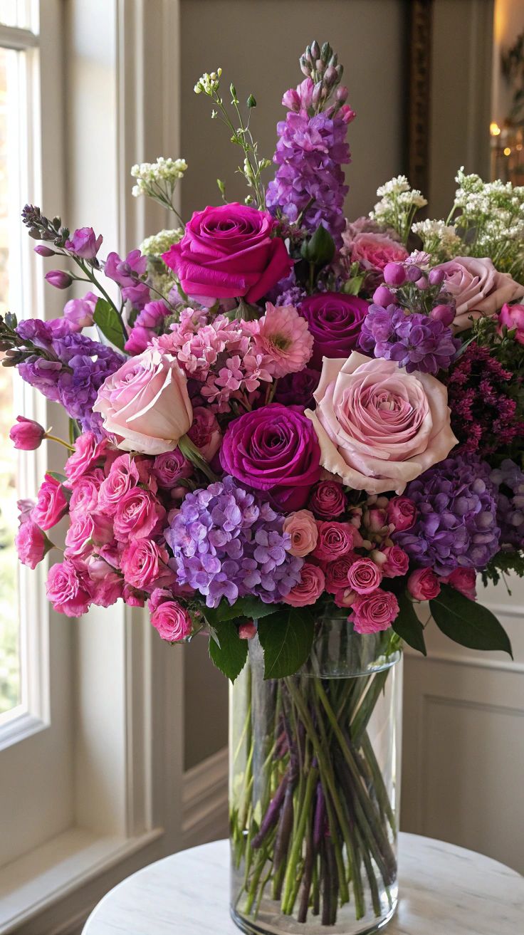 Уютная цветочная композиция 🌺