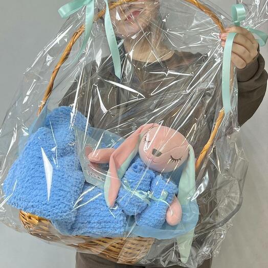 Gift set for a newborn boy