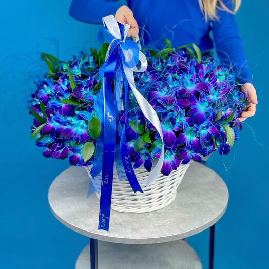 Корзина Космоса. Подарок на 14 февраля. День влюбленных. Букет 1999