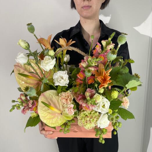 The composition in the box