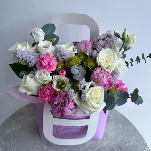 Цветы в коробке(лето)