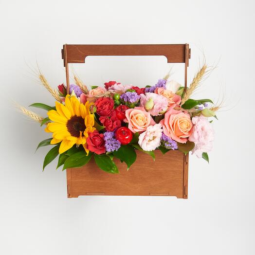 The composition is sunflower