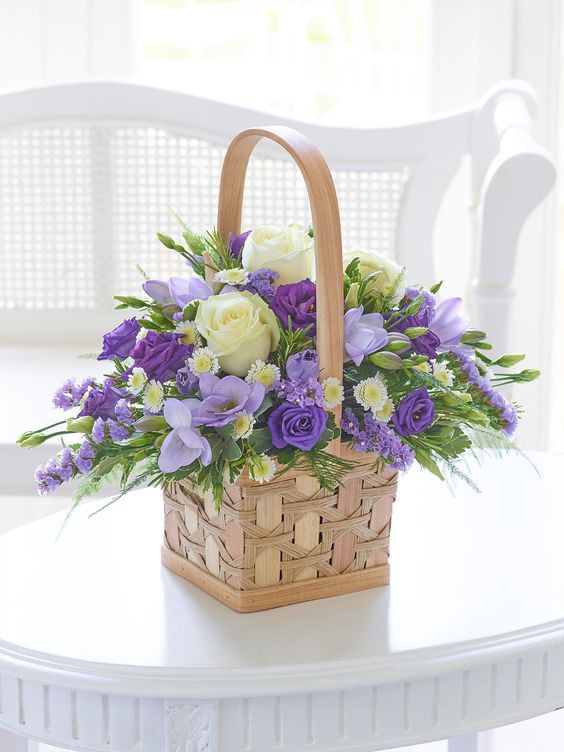 Tender basket arrangement 🌹