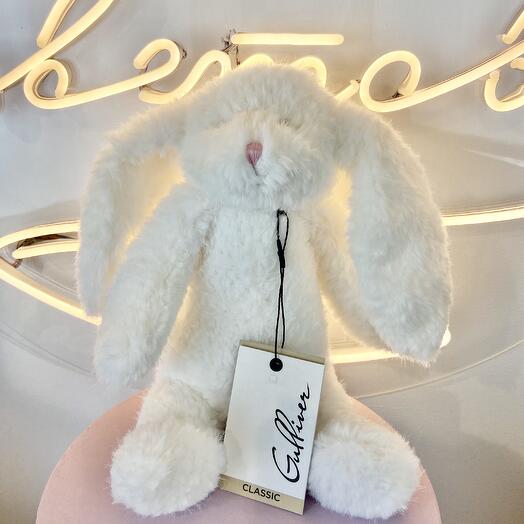 Toy soft bunny cream milk