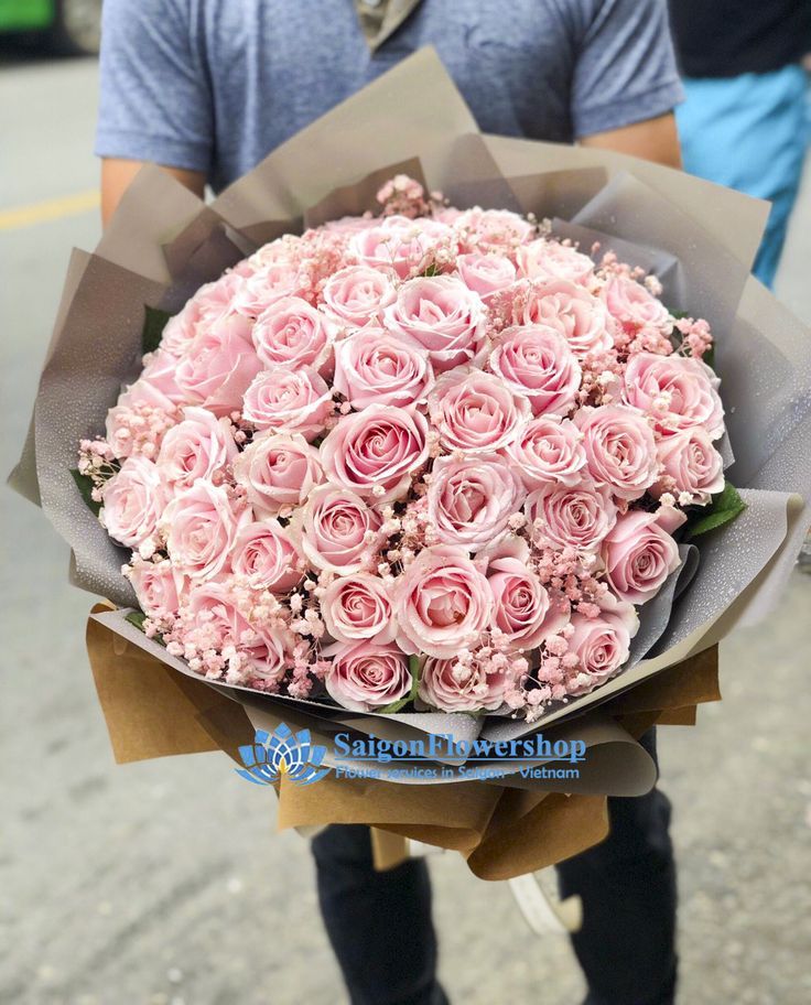 101 Pink Roses 50 cm Premium 🌸