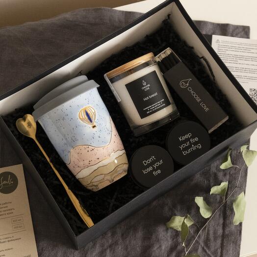 Gift set "Cappadocia" (33 flavors of a candle to choose from)