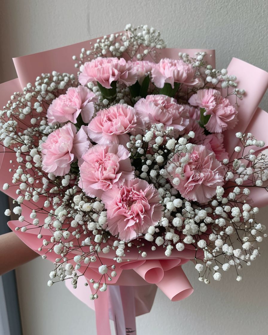 25 Pink Roses 50 cm Delicate 💫