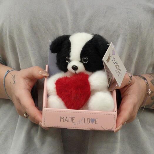 Игрушка мягкая Собачка Лакки