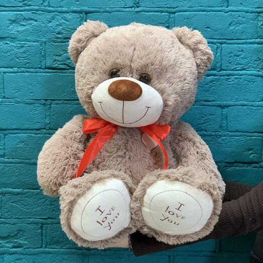 Мягкая игрушка "Мишка Тони" 70 см коричневый