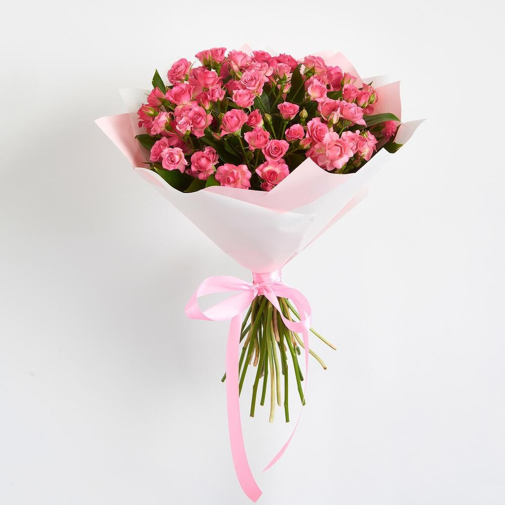 11 кустовых роз