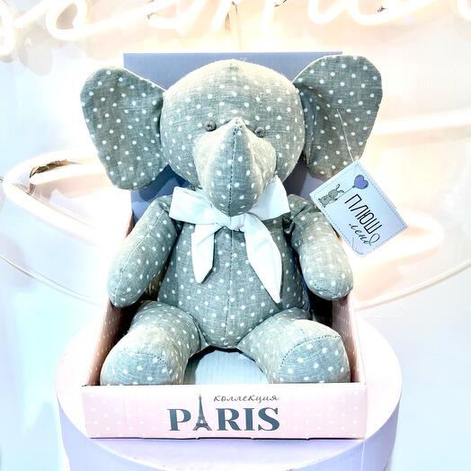 Toy soft elephant linen