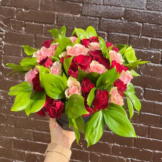 Composition from Kenyan roses