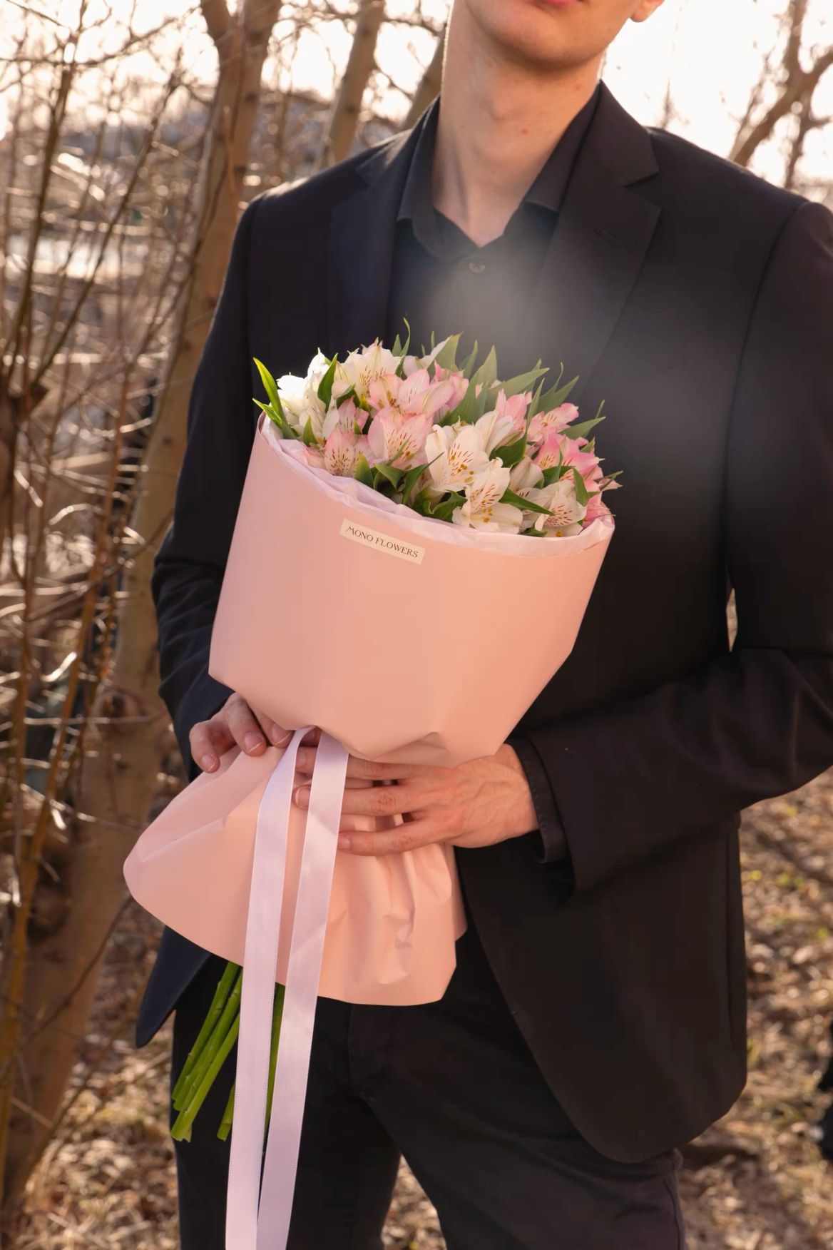 Tender mono bouquet 🌹