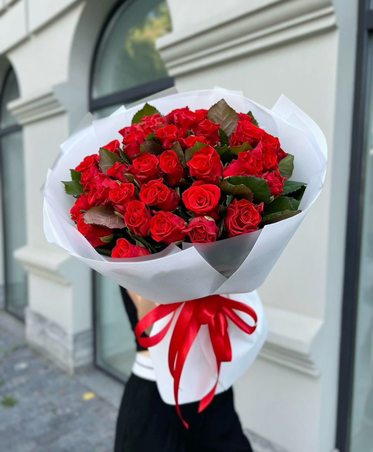 Luxurious mono bouquet 🌸