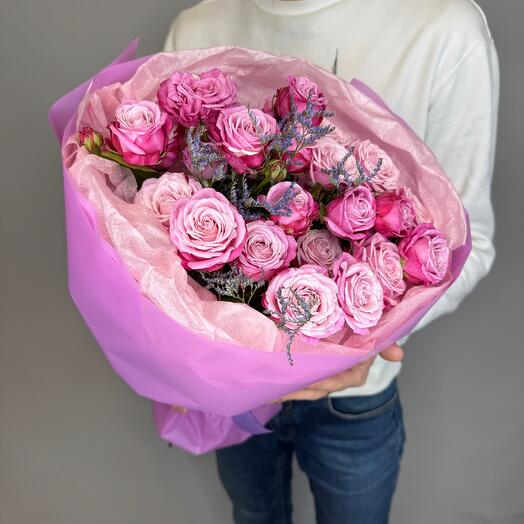 Букет пионовидных роз 😍🩷