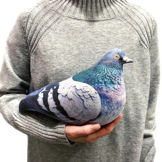 Мягкий голубь Юра