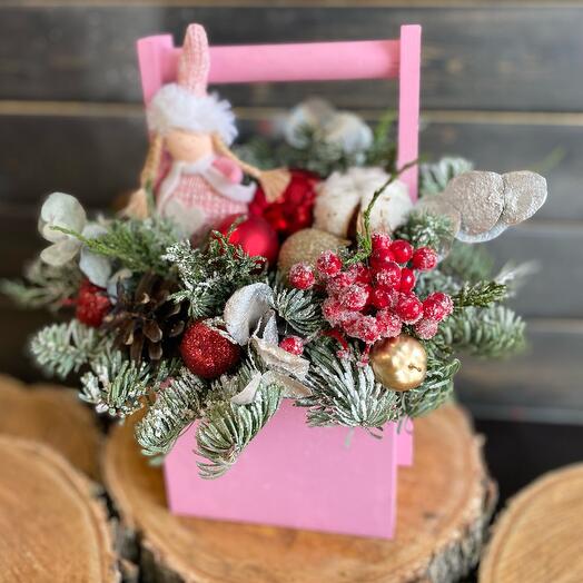 New Year's surprise with an angel