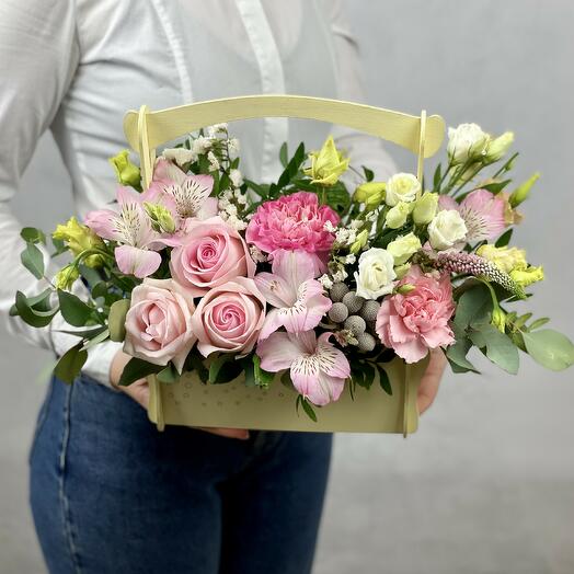 Flowers in the box of Rosalia