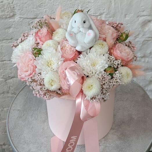 Цветы в коробке