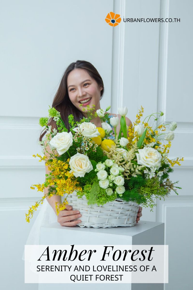 Уютная цветочная корзина 🌺