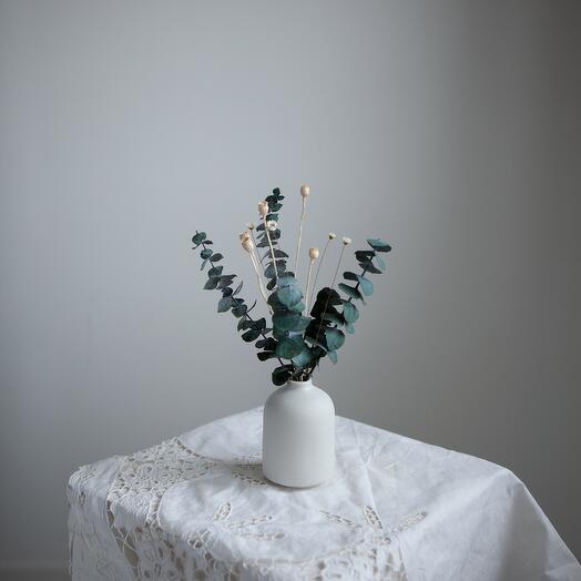 Интерьерный букетик из эвкалипта