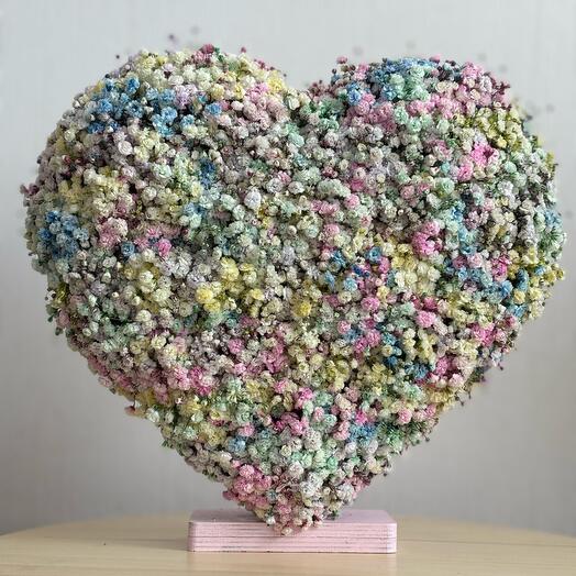 Gypsophyla heart