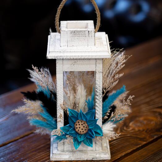 Dry -flower decor "Lantern"