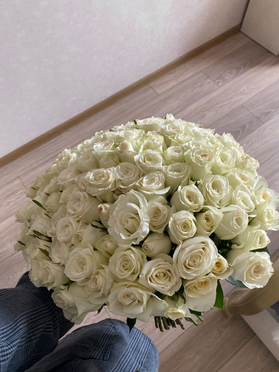 101 White Roses Elite