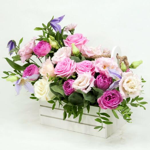 Композиция в ящике ЩЕРБЕТ