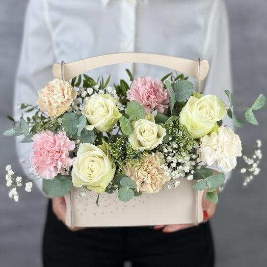 Цветы в ящике Капри