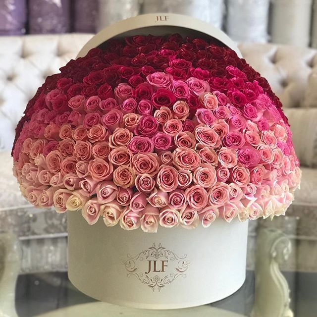 101 Pink Roses 50 cm Exclusive 🔥