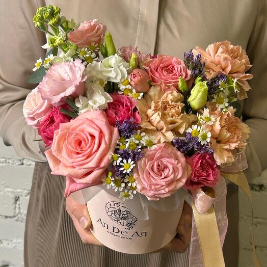 Flowers in the box "Floral inspiration"